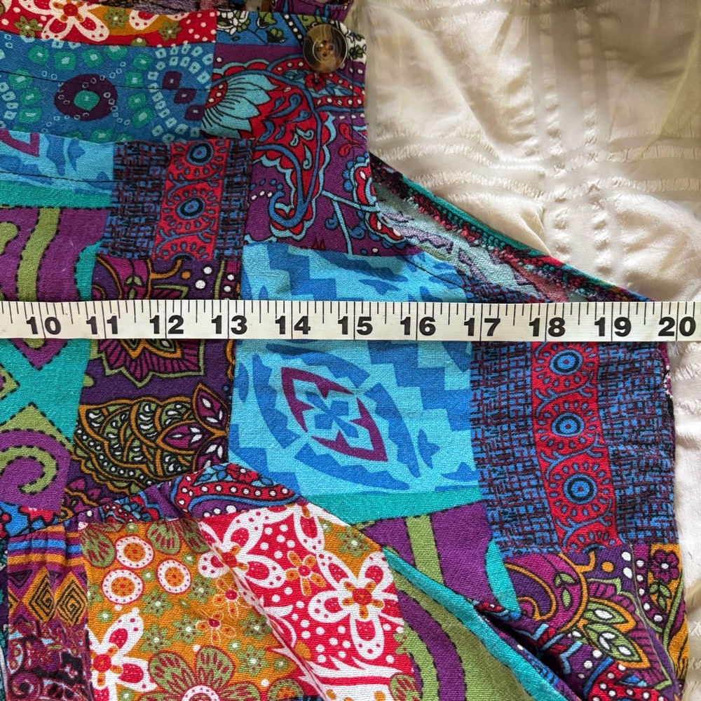 Colorful Patchwork overalls - Picture 6 of 10